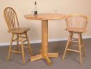 1167L Oak Contempo Octagon Pub Table 2pc/set By Sunny Designs From Design Center Furniture Store of Orange County CA